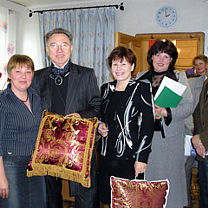 Вячеслав Зайцев посетил фабрику «Павлово-Посадский шелк»