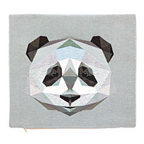 Гобеленовый чехол для подушки «Панда По»