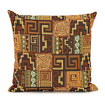 Гобеленовый декоративный чехол для подушки «Перу»