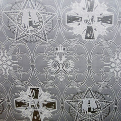 Подкладочная ткань «Георгиевский крест» (рисунок 3890)