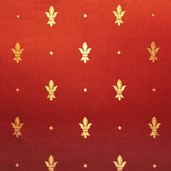 Портьерная ткань «Крупная лилия» (рисунок 3970)
