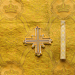 Церковная ткань «Корона» (рисунок 4763)