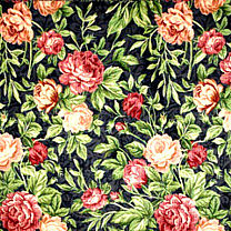 Гобеленовая ткань «Ретро розы»