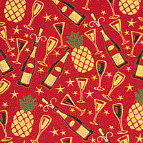 Гобеленовая ткань «Шампань» (красный)