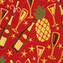 Гобеленовая ткань «Шампань» (красный)